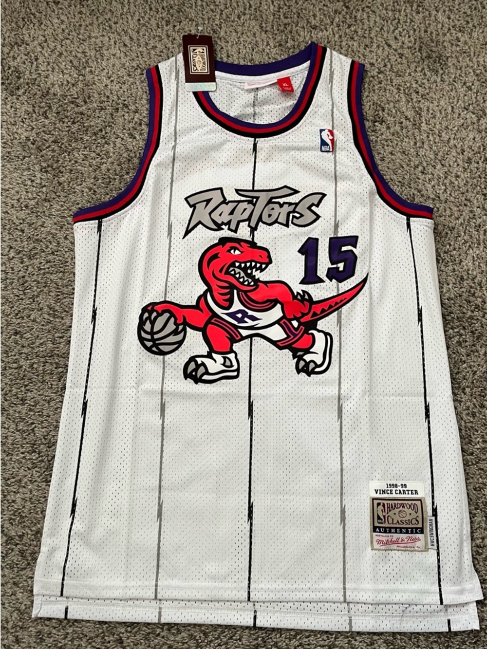 Mitchell & Ness Toronto Raptors Vince Carter 1998-99 Jersey XL